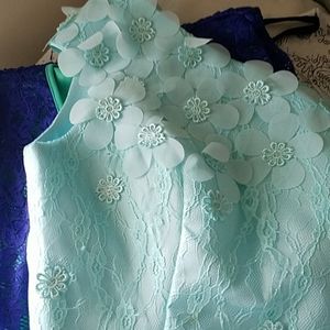 One shoulder party dress